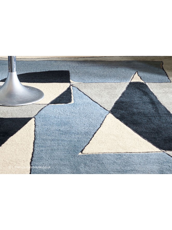 Ciel de Pythagore Bleu Rug - 4