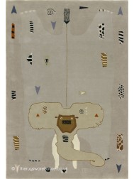 Elephant Gris Rug - Thumbnail - 5