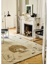 Lion Beige Rug - Thumbnail - 2