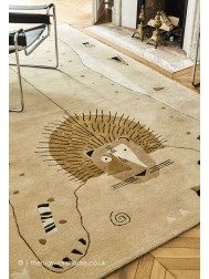 Lion Beige Rug - Thumbnail - 3