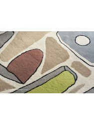 Puzzle Nuageux Pastel Rug - Thumbnail - 4