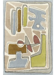 Puzzle Nuageux Pastel Rug - Thumbnail - 5