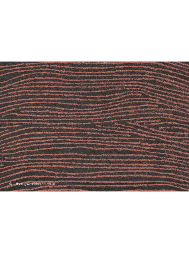 Turbulences Anthracite Laiton Rug - 3