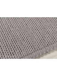 Cable Grey Rug - Thumbnail - 5