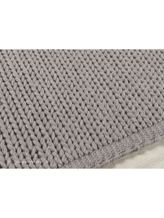 Cable Grey Rug - 5