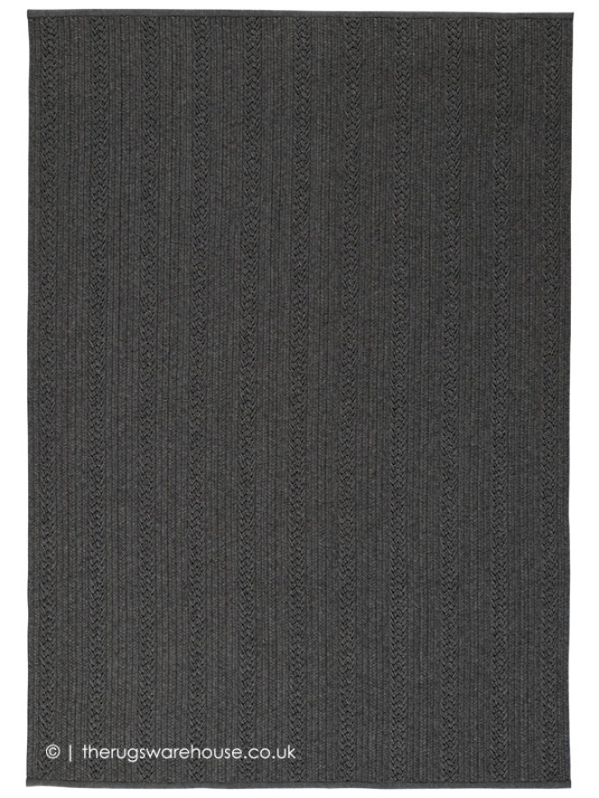 Torsade Anthracite Rug - 4