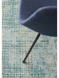 Mosaic Turquoise Rug - Thumbnail - 3