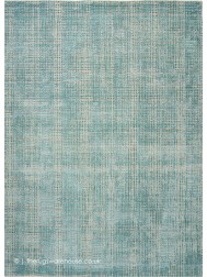 Mosaic Turquoise Rug - Thumbnail - 4