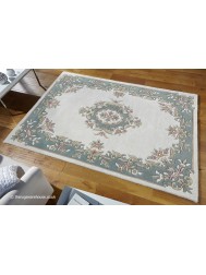 Royal Ivory Green Rug - Thumbnail - 2