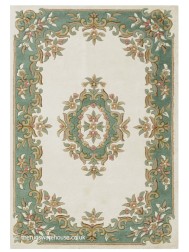 Royal Ivory Green Rug - Thumbnail - 6