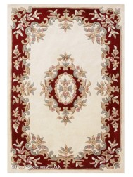 Royal Ivory Red Rug - Thumbnail - 6