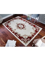 Royal Ivory Red Rug - Thumbnail - 2