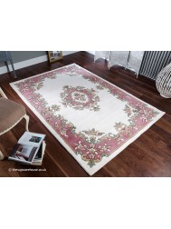 Royal Ivory Rose Rug - Thumbnail - 2