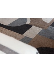 Avant Leather Brown Rug - Thumbnail - 4