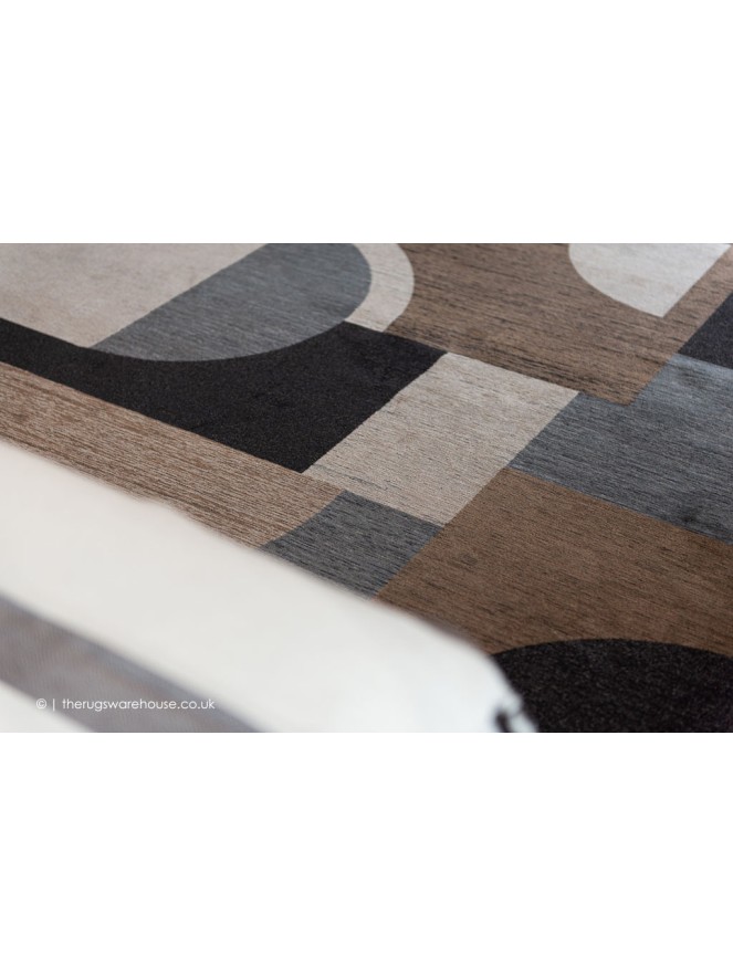 Avant Leather Brown Rug - 4