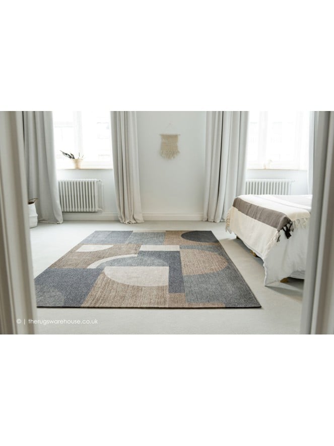 Avant Leather Brown Rug - 5