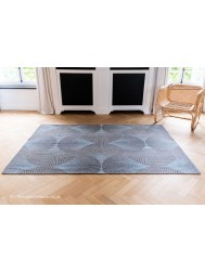 Chirimen Blue Rug - Thumbnail - 2