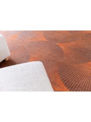 Yuzen Orange Rug - Thumbnail - 5