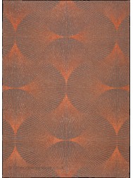 Yuzen Orange Rug - Thumbnail - 7