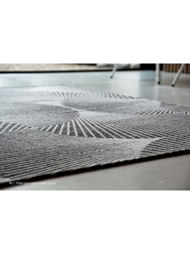 White Linen Rug - 5