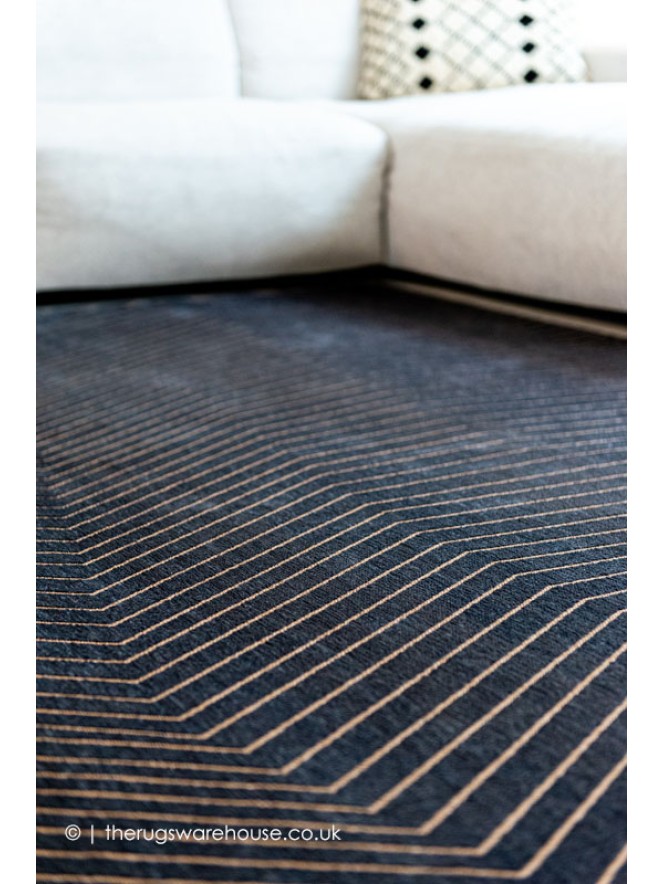 San Andreas Black Gold Rug - 3