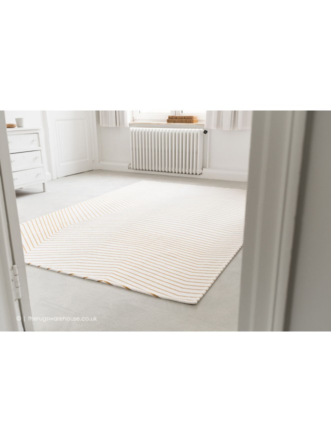 San Andreas White Gold Rug - 2