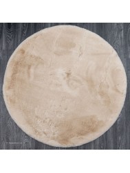 Heavenly Beige Circle Rug - Thumbnail - 8