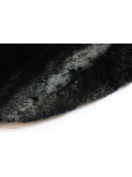 Heavenly Black Circle Rug - Thumbnail - 3