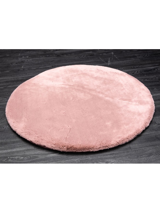 Heavenly Pink Circle Rug - 8