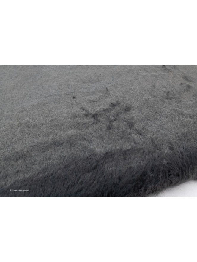 Heavenly Graphite Circle Rug - 4