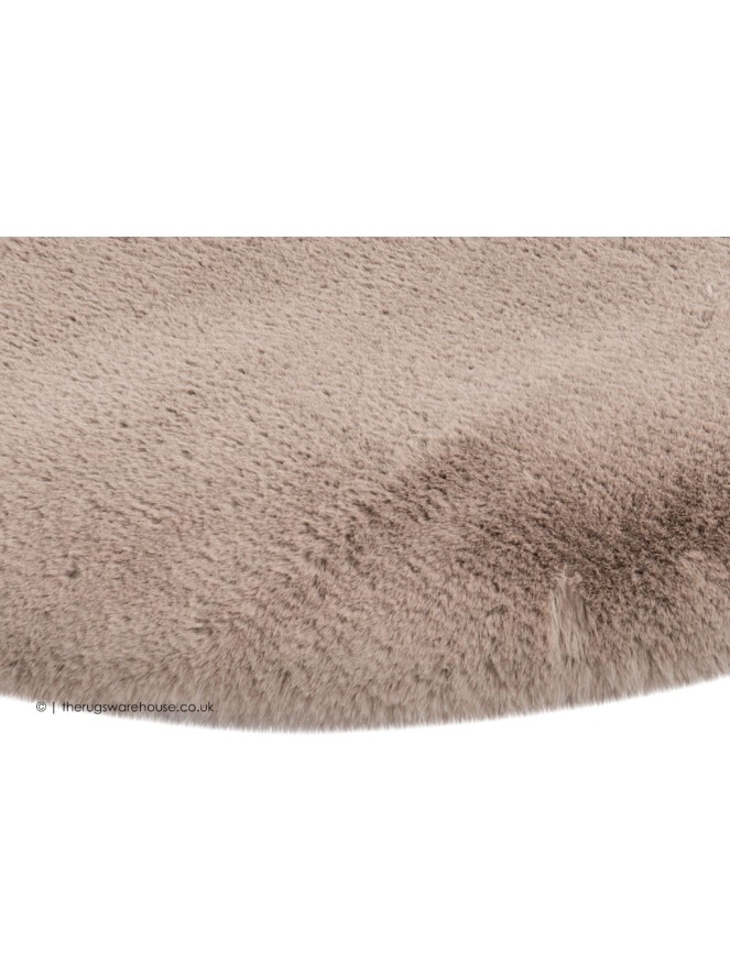 Heavenly Taupe Circle Rug - 3