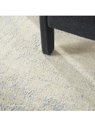 Luna Ivory Silver Blue Rug - Thumbnail - 3