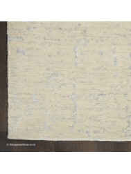 Luna Ivory Silver Blue Rug - Thumbnail - 5