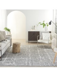 Luna Grey Silver Rug - Thumbnail - 2