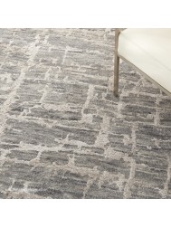 Luna Grey Silver Rug - Thumbnail - 3