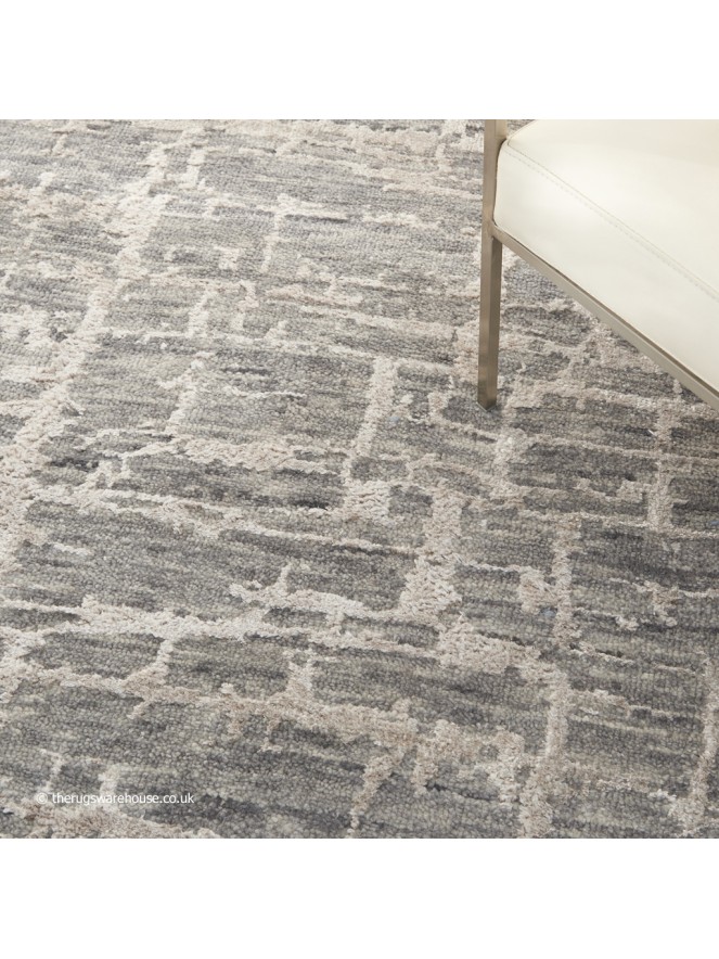 Luna Grey Silver Rug - 3