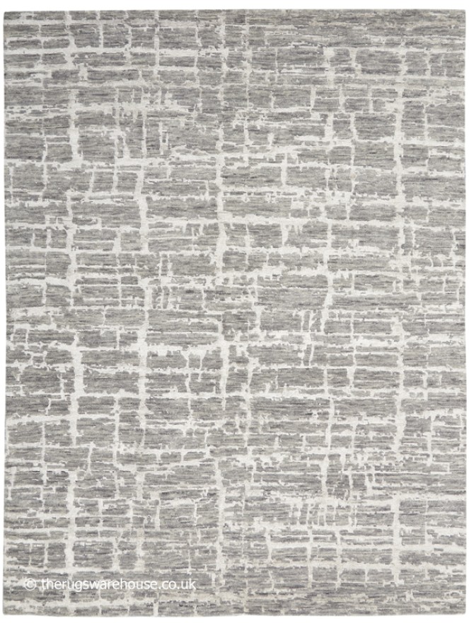 Luna Grey Silver Rug - 8