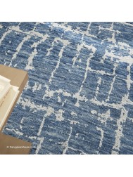 Luna Blue Silver Rug - Thumbnail - 4