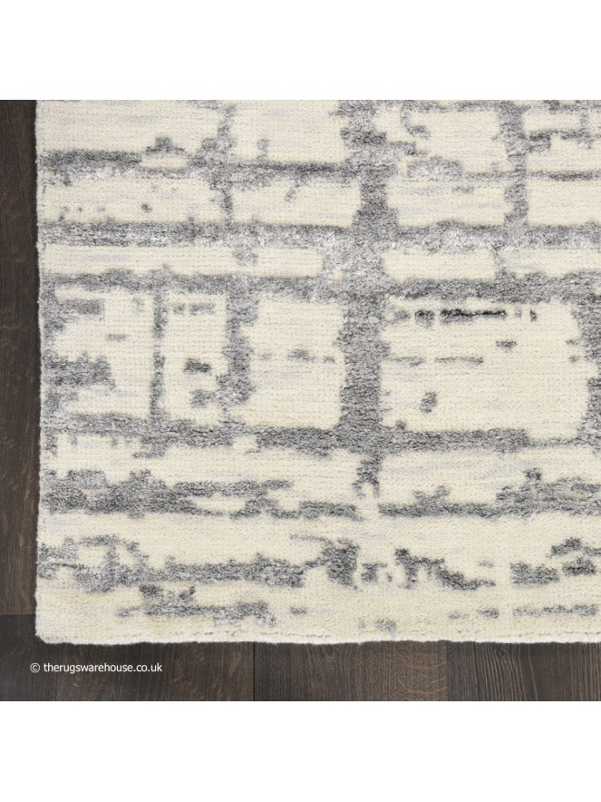 Luna Ivory Grey Rug - 6