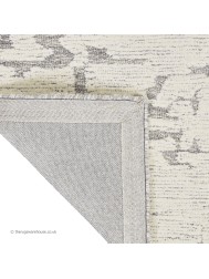 Sculptural Cream Grey Rug - Thumbnail - 7