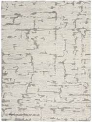 Sculptural Cream Grey Rug - Thumbnail - 8