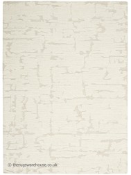 Sculptural Cream Ivory Rug - Thumbnail - 8