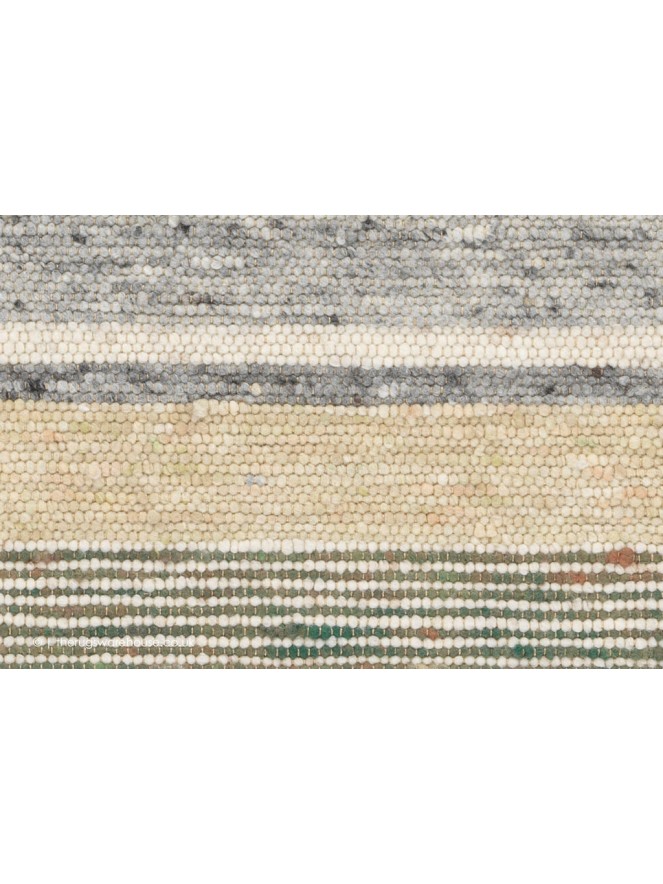 Firenze Stripe Green Mix Rug - 5