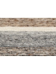 Firenze Stripe Grey Mix Rug - Thumbnail - 4