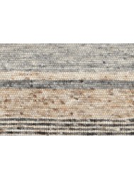 Firenze Stripe Grey Mix Rug - Thumbnail - 5