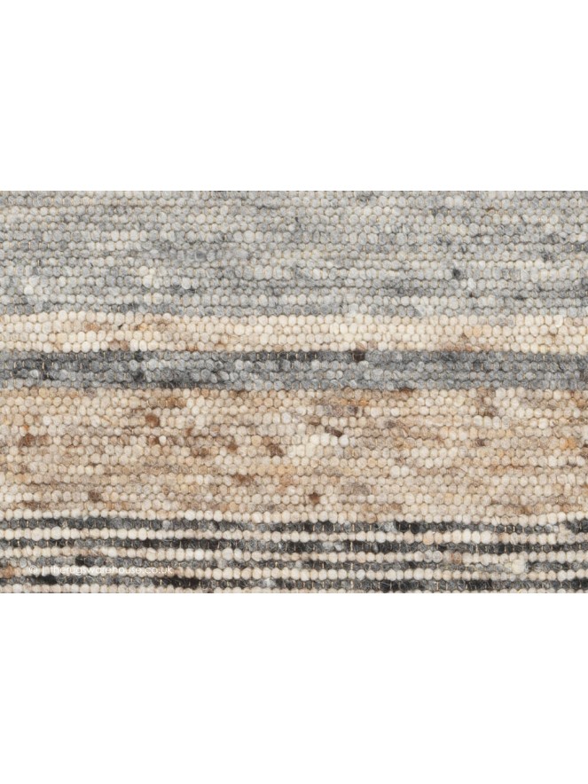 Firenze Stripe Grey Mix Rug - 5