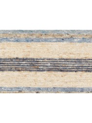 Firenze Stripe Blue Mix Rug - Thumbnail - 5