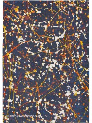 Abstract Blue Rug - Thumbnail - 10