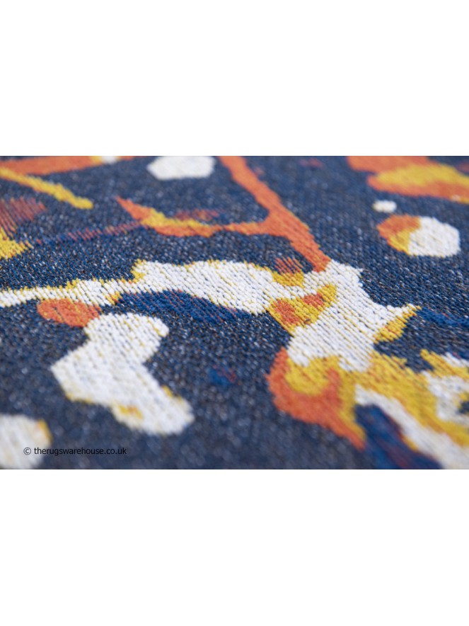 Abstract Blue Rug - 9