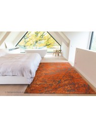 Nebula Orange Rug - Thumbnail - 2